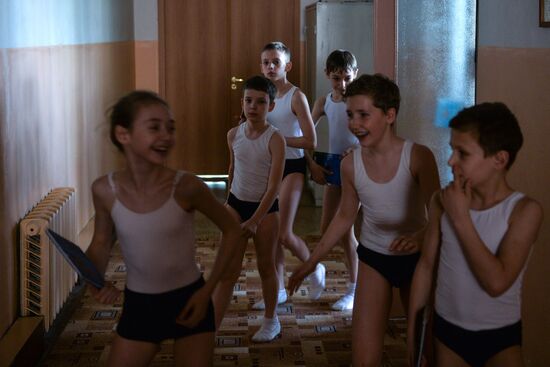 End of academic year at the Novosibirsk School of Choreography