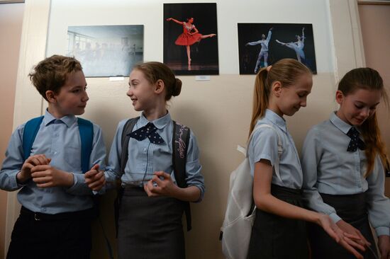 End of academic year at the Novosibirsk School of Choreography