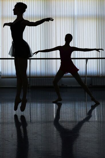 End of academic year at the Novosibirsk School of Choreography