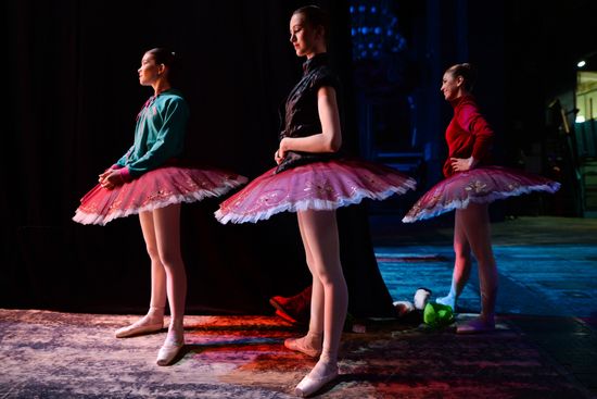End of academic year at the Novosibirsk School of Choreography