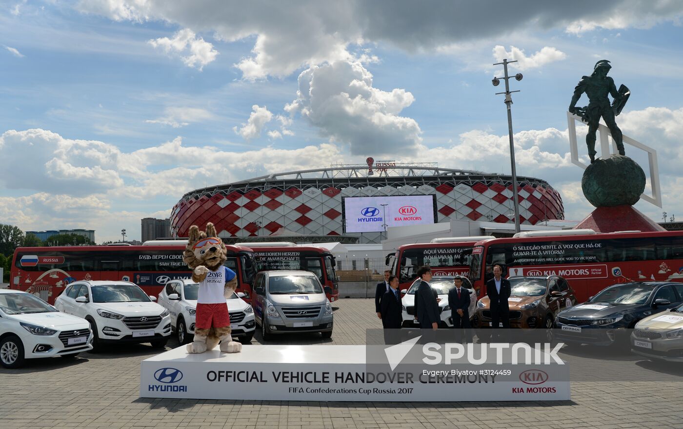 FIFA vehicle handover ceremony
