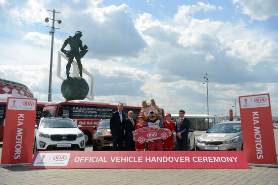 FIFA vehicle handover ceremony