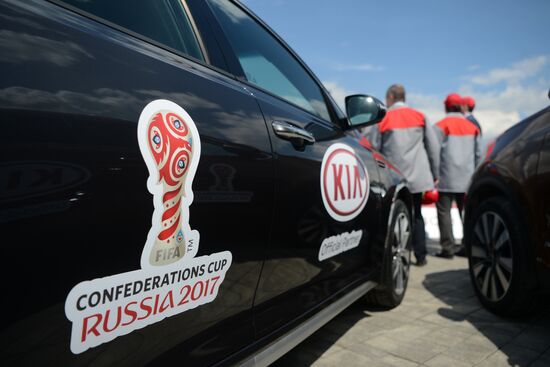 FIFA vehicle handover ceremony
