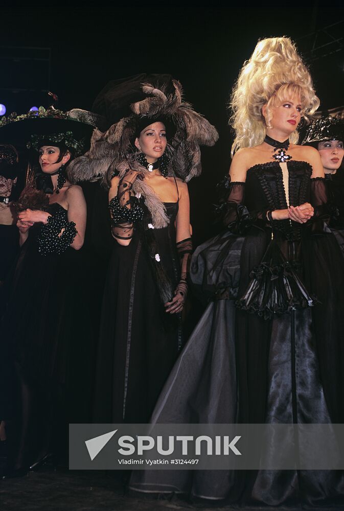 Hair designer Sergei Zverev