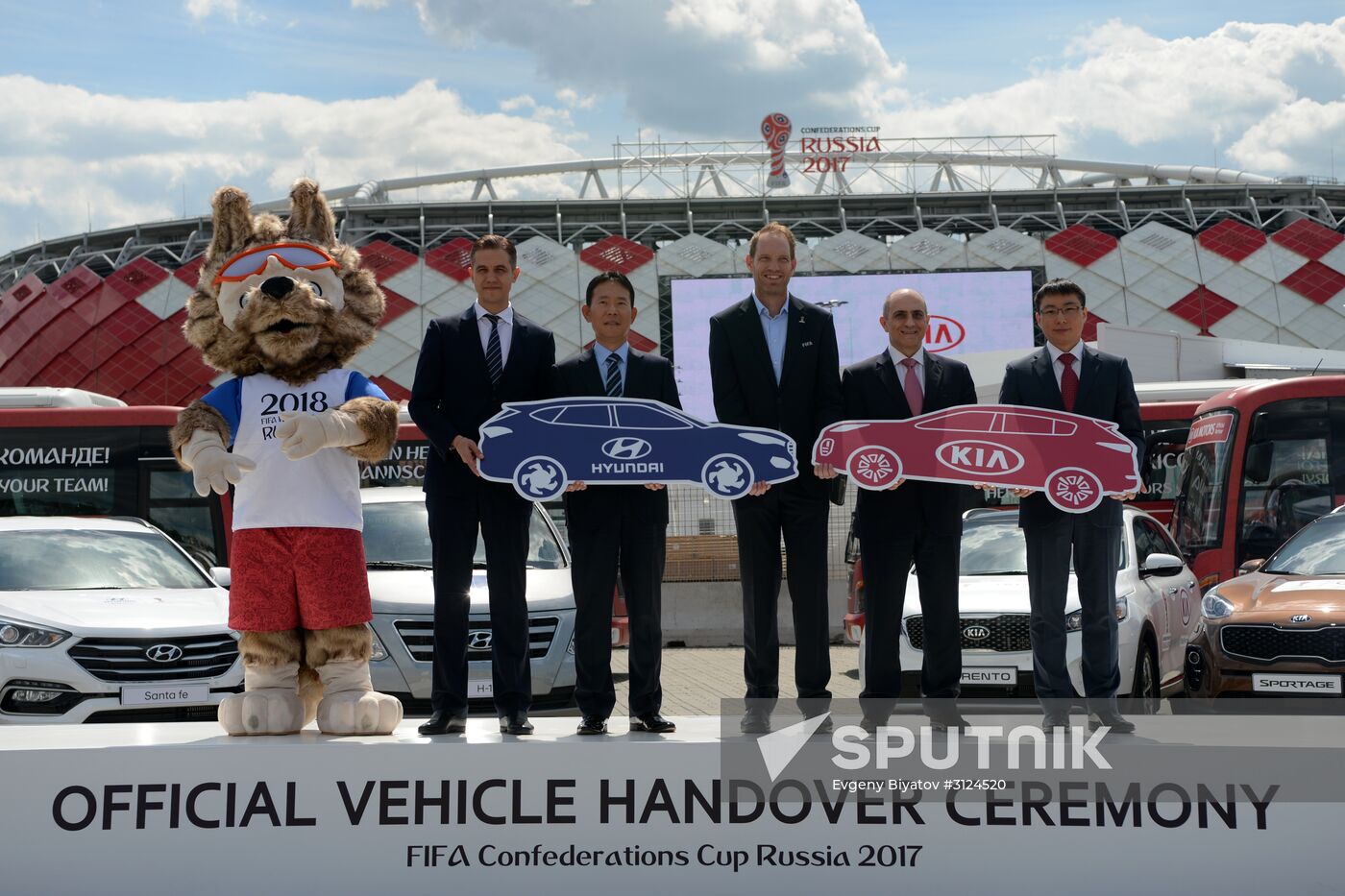 FIFA vehicle handover ceremony