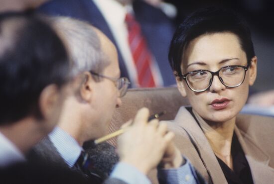 State Duma deputy Irina Khakamada