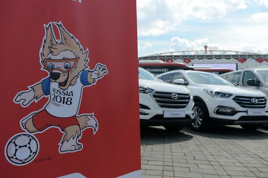 FIFA vehicle handover ceremony