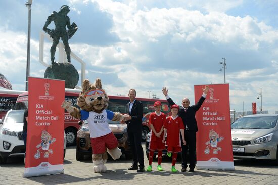 FIFA vehicle handover ceremony