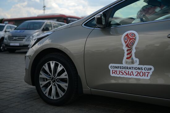 FIFA vehicle handover ceremony