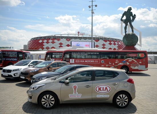 FIFA vehicle handover ceremony