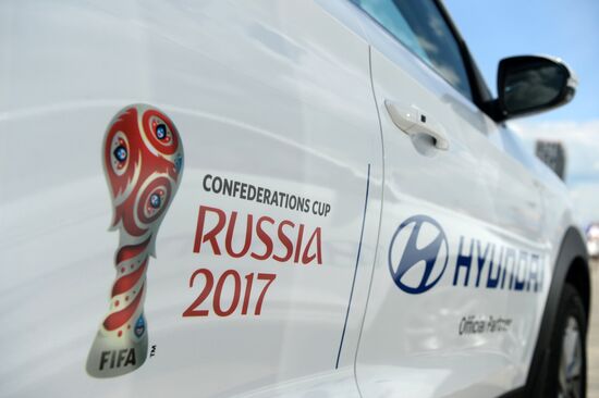 FIFA vehicle handover ceremony