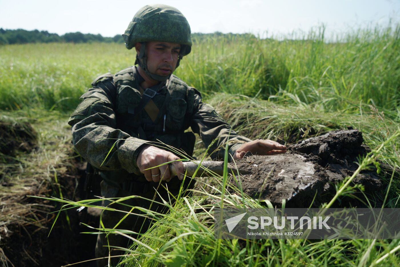 Marine Corps exercises in Krasnodar Territory