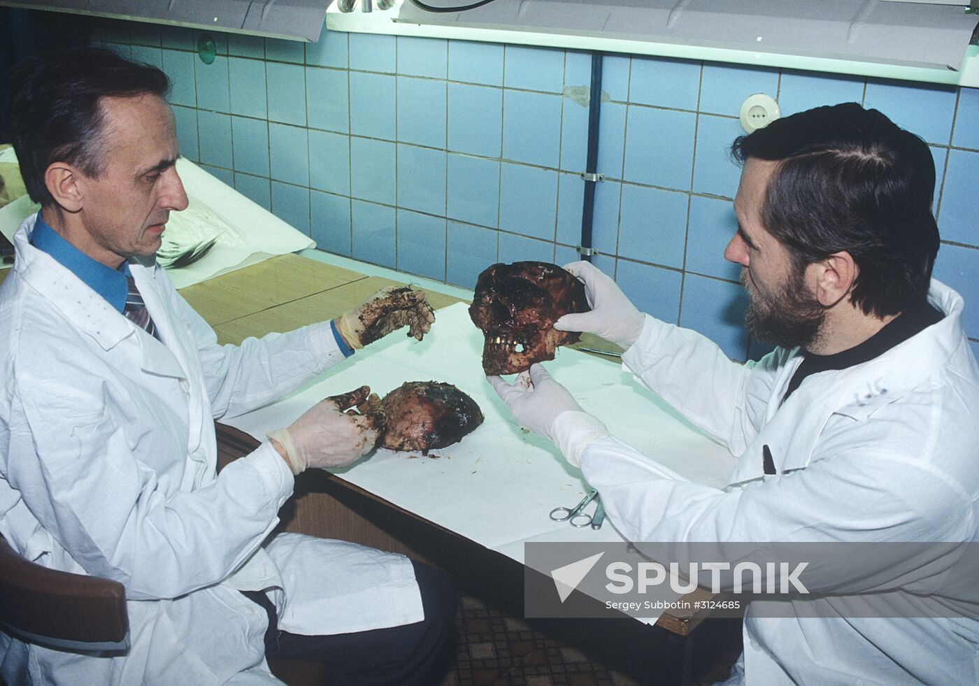 Forensic expert Sergei Nikitin