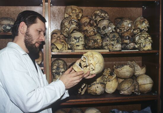 Forensic expert Sergei Nikitin