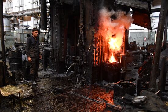 Ammunition production facility in Safira, Aleppo