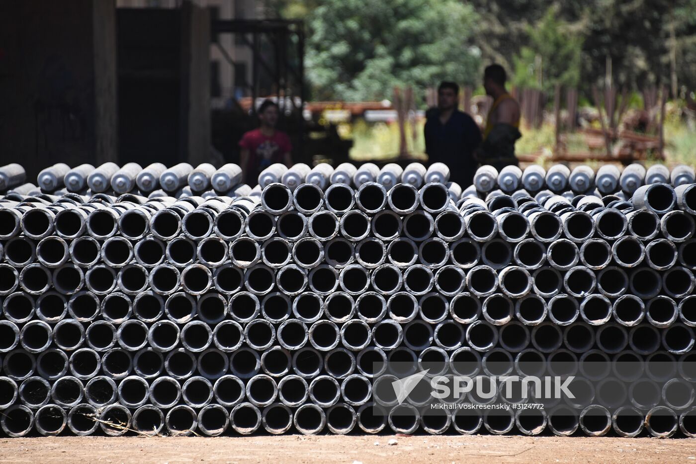 Ammunition production facility in Safira, Aleppo