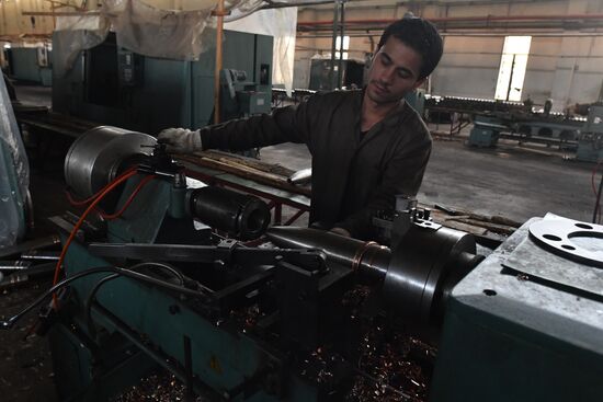 Ammunition production facility in Safira, Aleppo