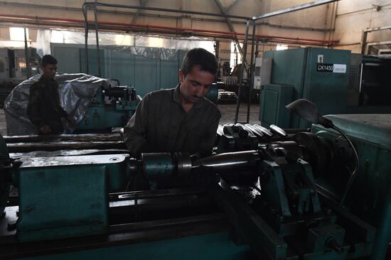 Ammunition production facility in Safira, Aleppo
