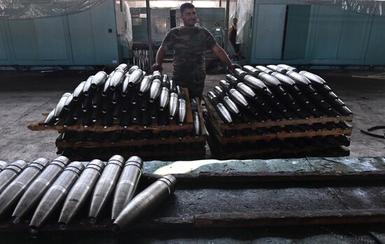 Ammunition production facility in Safira, Aleppo