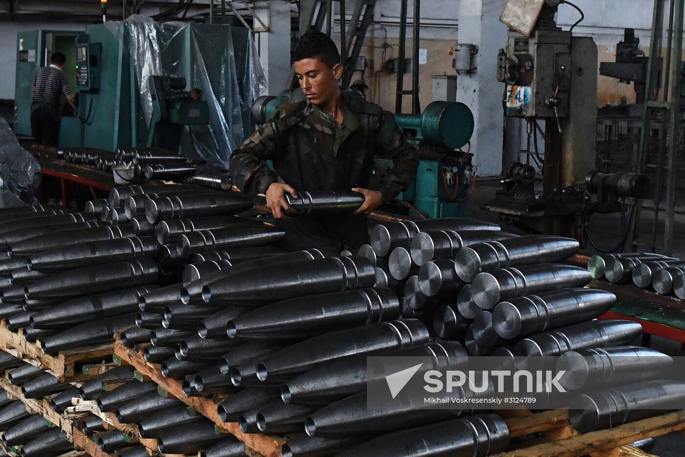 Ammunition production facility in Safira, Aleppo