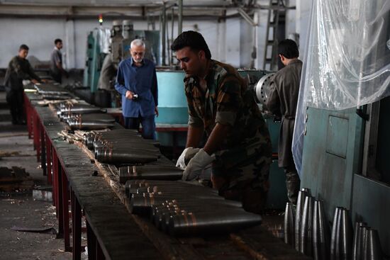 Ammunition production facility in Safira, Aleppo