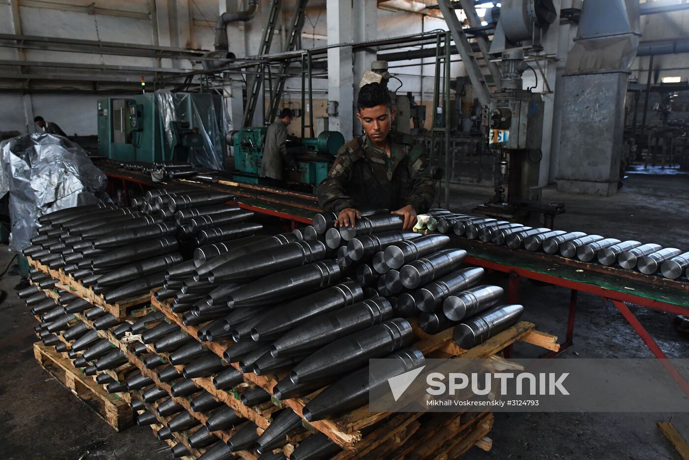 Ammunition production facility in Safira, Aleppo