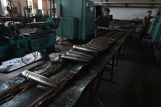 Ammunition production facility in Safira, Aleppo