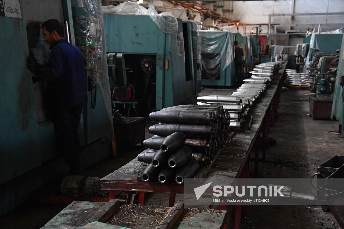 Ammunition production facility in Safira, Aleppo