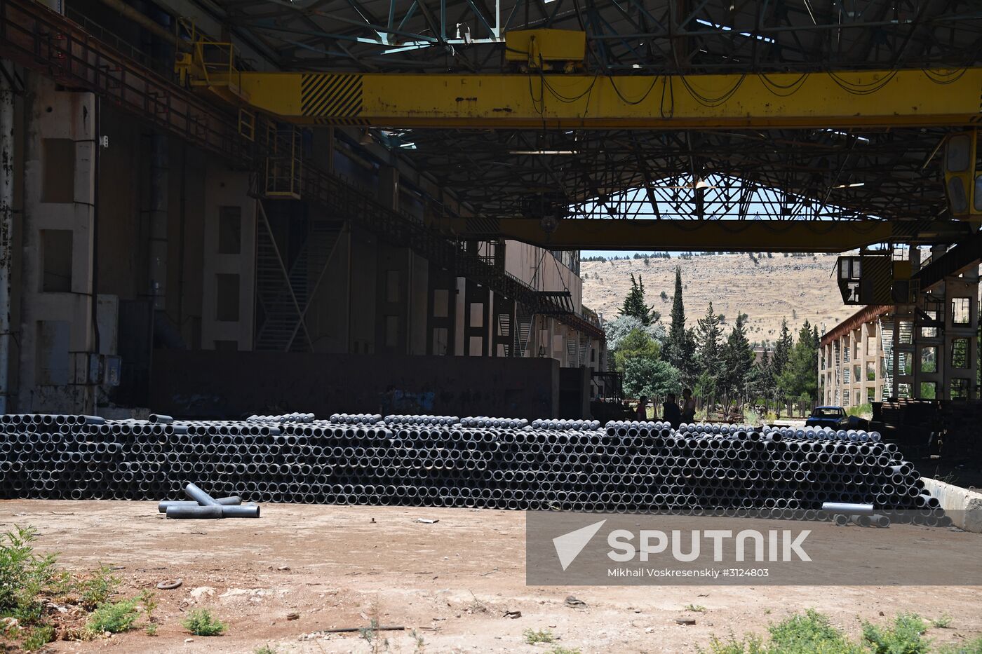 Ammunition production facility in Safira, Aleppo