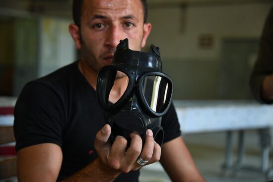 Ammunition production facility in Safira, Aleppo