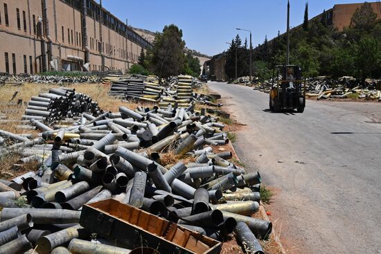 Ammunition production facility in Safira, Aleppo