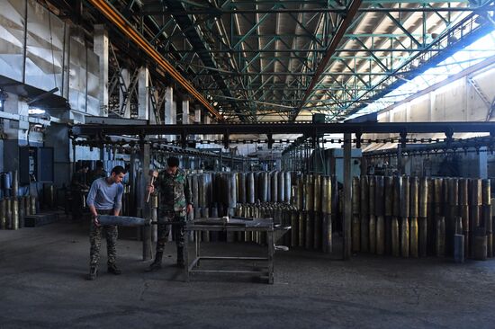 Ammunition production facility in Safira, Aleppo