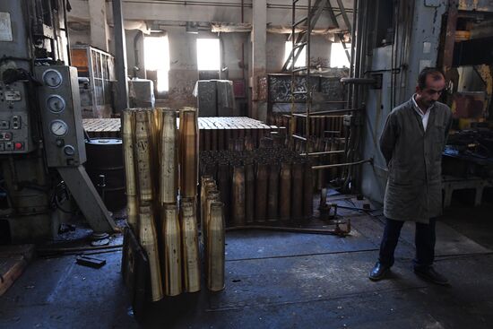 Ammunition production facility in Safira, Aleppo