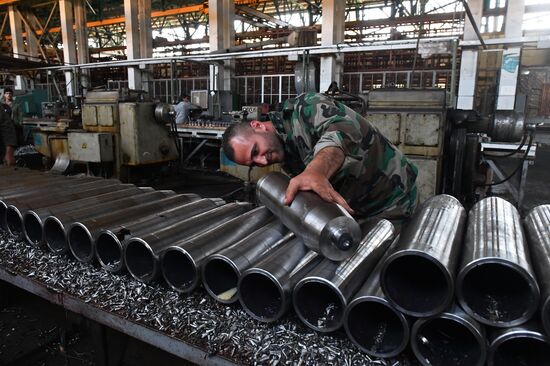 Ammunition production facility in Safira, Aleppo