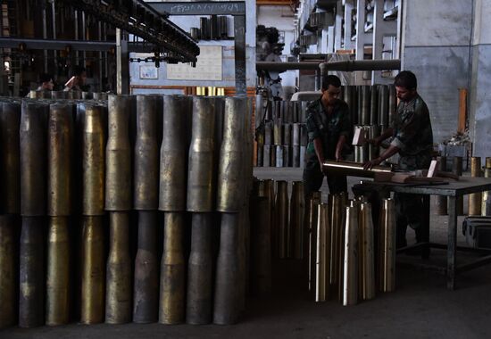 Ammunition production facility in Safira, Aleppo