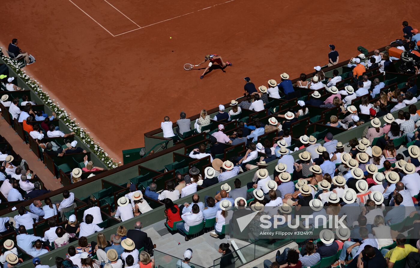 Tennis. Rolland-Garros. Day Twelve