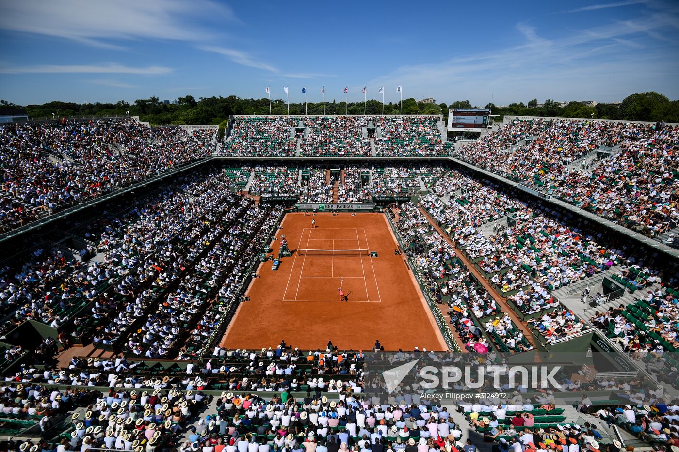 Tennis. Rolland-Garros. Day Twelve