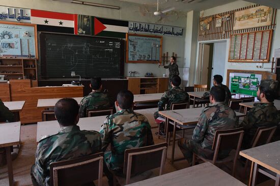 Vocational training facility in Sfiro, Aleppo Province