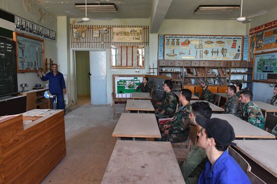 Vocational training facility in Sfiro, Aleppo Province