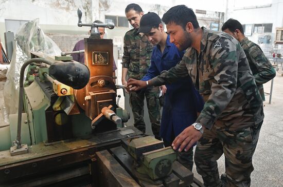 Vocational training facility in Sfiro, Aleppo Province