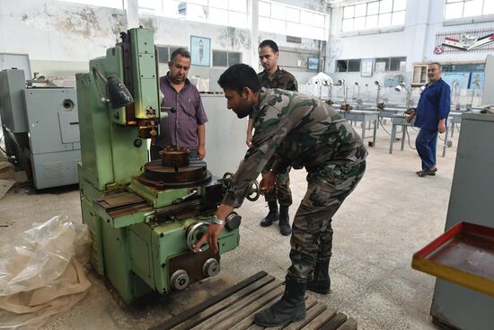 Vocational training facility in Sfiro, Aleppo Province