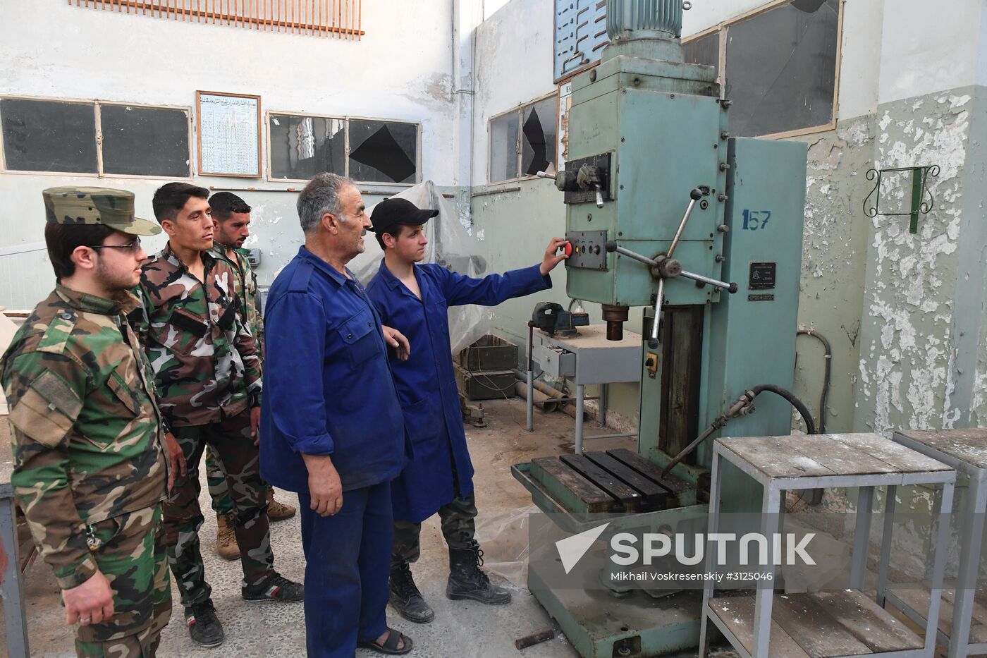 Vocational training facility in Sfiro, Aleppo Province