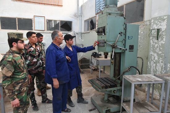 Vocational training facility in Sfiro, Aleppo Province