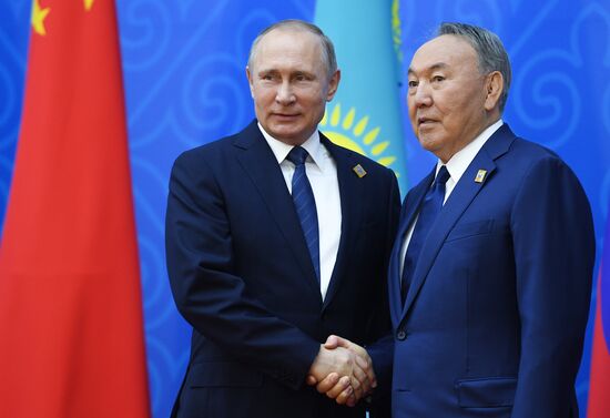 President Vladimir Putin's visit to Kazakhstan. Day two