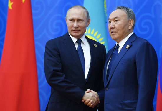 President Vladimir Putin's visit to Kazakhstan. Day two