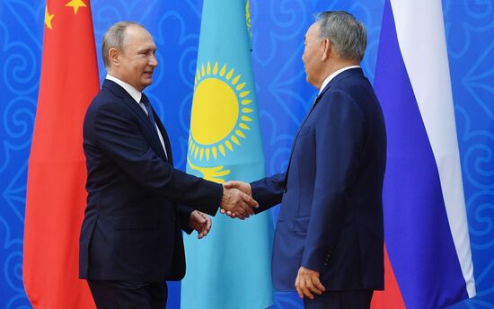 President Vladimir Putin visits Kazakhstan