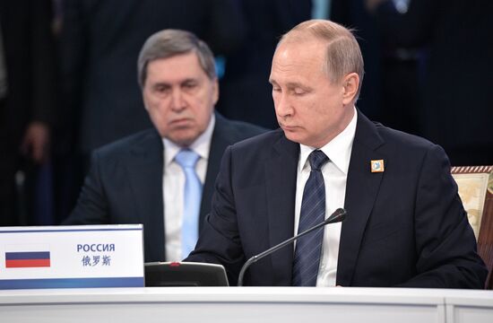 President Vladimir Putin visits Kazakhstan