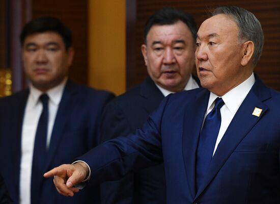 President Vladimir Putin's visit to Kazakhstan. Day two