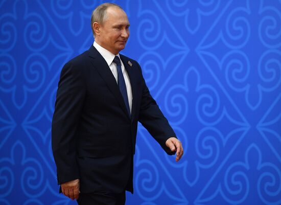 President Vladimir Putin visits Kazakhstan