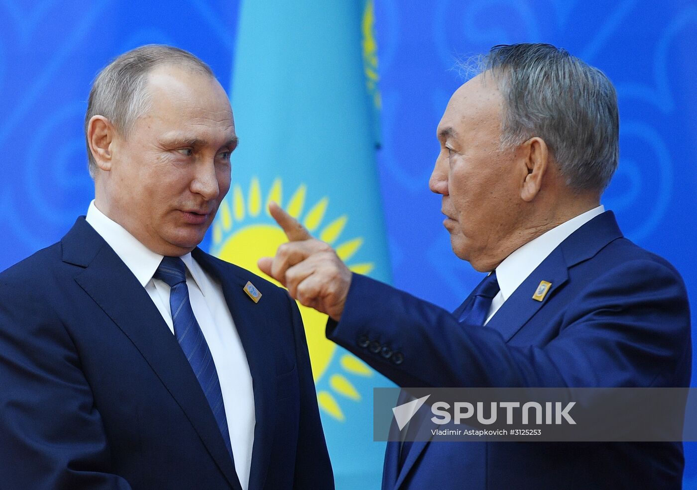 President Vladimir Putin's visit to Kazakhstan. Day two